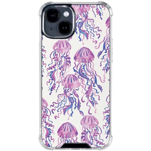 Jellyfish by Cat Coq iPhone 15 Clear Case