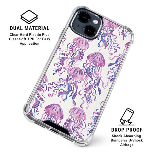 Jellyfish by Cat Coq iPhone 15 Clear Case