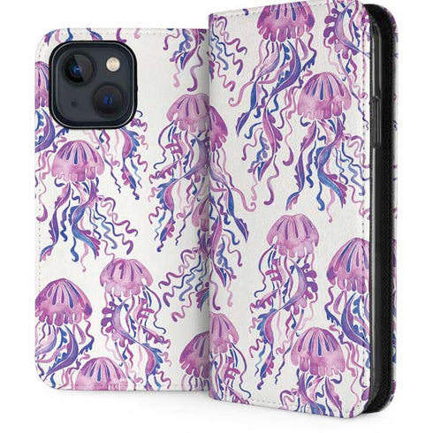 Jellyfish by Cat Coq iPhone 15 Plus Folio Case