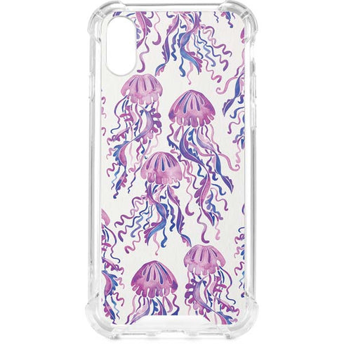 Jellyfish by Cat Coq iPhone XS Clear Case