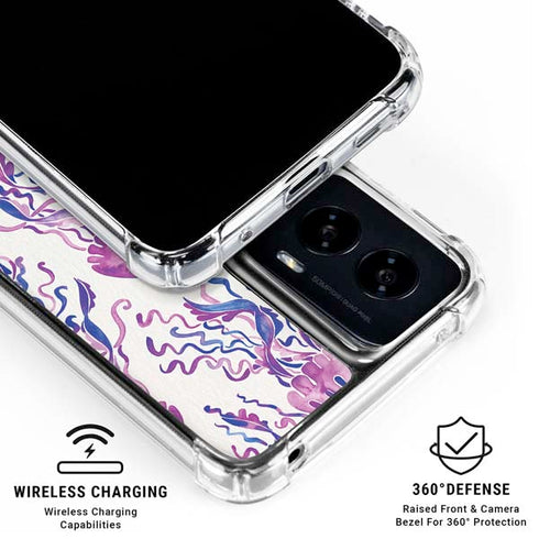 Jellyfish by Cat Coq Moto G Power 5G (2024) Clear Case