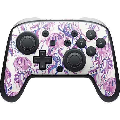Jellyfish by Cat Coq Nintendo Switch 2 (2025) Pro Controller Skin