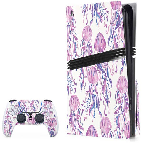 Jellyfish by Cat Coq PS5 Pro Disk Bundle Skin