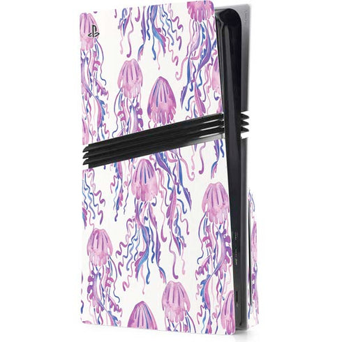 Jellyfish by Cat Coq PS5 Pro Disk Console Skin
