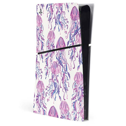 Jellyfish by Cat Coq PS5 Slim Digital Edition Console Skin