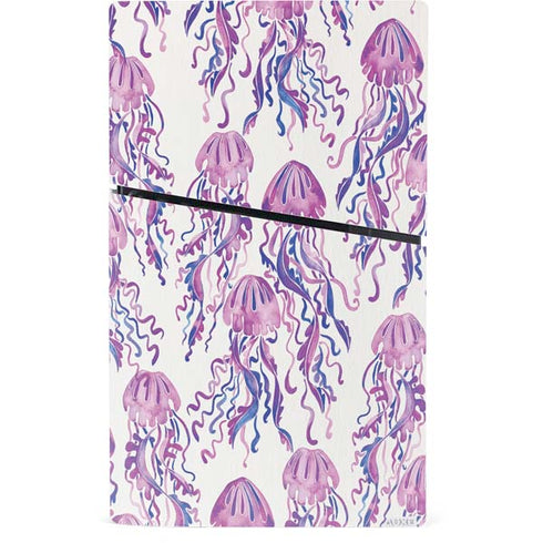Jellyfish by Cat Coq PS5 Slim Digital Edition Console Skin