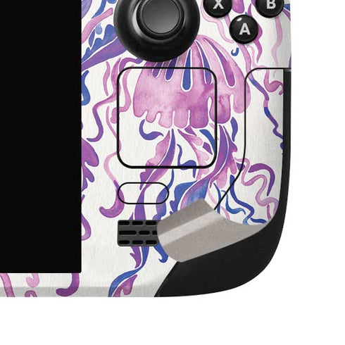 Jellyfish by Cat Coq Steam Deck Handheld Gaming Computer OLED Skin