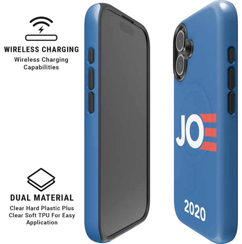 Joe 2020 Political iPhone 16 Plus Magsafe Impact Case