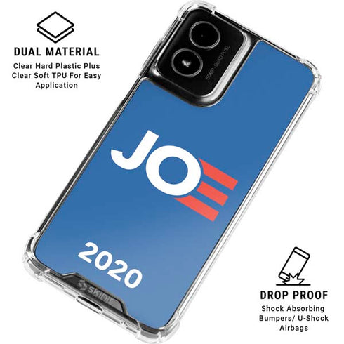 Joe 2020 Political Moto G Power 5G (2024) Clear Case