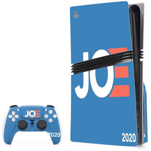 Joe 2020 Political PS5 Pro Disk Bundle Skin