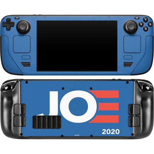 Joe 2020 Political Steam Deck Handheld Gaming Computer OLED Skin