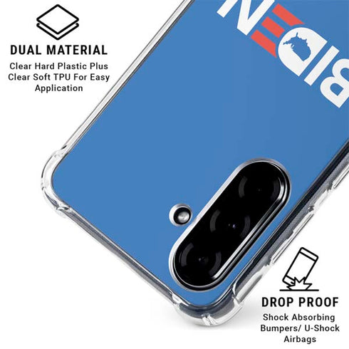 Joe Biden Political Galaxy A36 5G Clear Case
