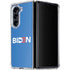 Joe Biden Political Galaxy Z Fold5 5G Clear Case