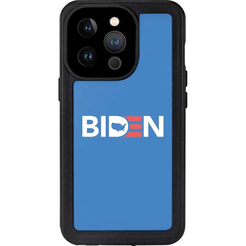 Joe Biden Political iPhone 15 Pro Waterproof Case