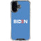 Joe Biden Political iPhone 16 Plus Clear Case
