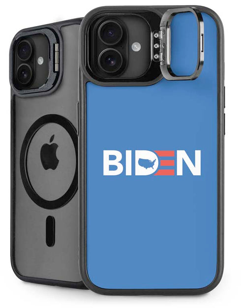 Joe Biden Political iPhone 16 Plus Kickstand Case