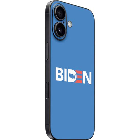 Joe Biden Political iPhone 16 Plus Skin