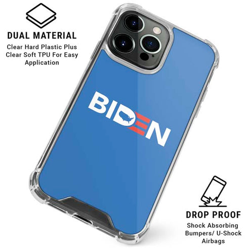 Joe Biden Political iPhone 16 Pro Clear Case
