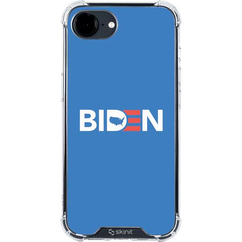 Joe Biden Political iPhone 16e Clear Case