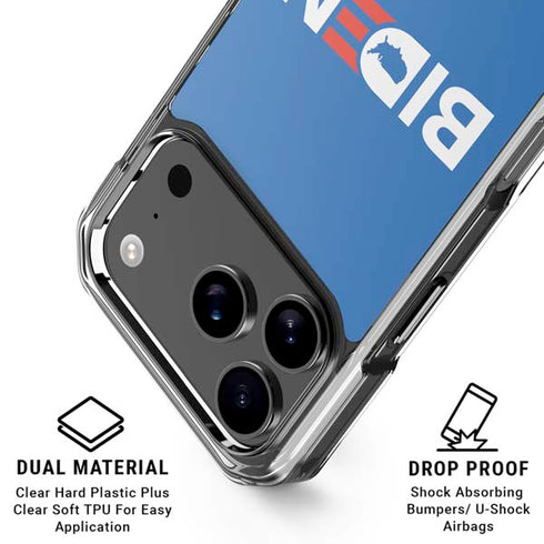 Joe Biden Political iPhone 18 Pro Clear Case