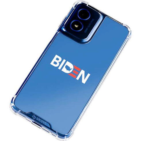 Joe Biden Political Moto G Play 4G (2024) Clear Case