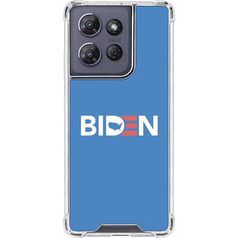 Joe Biden Political Moto G Play 5G (2025) Clear Case
