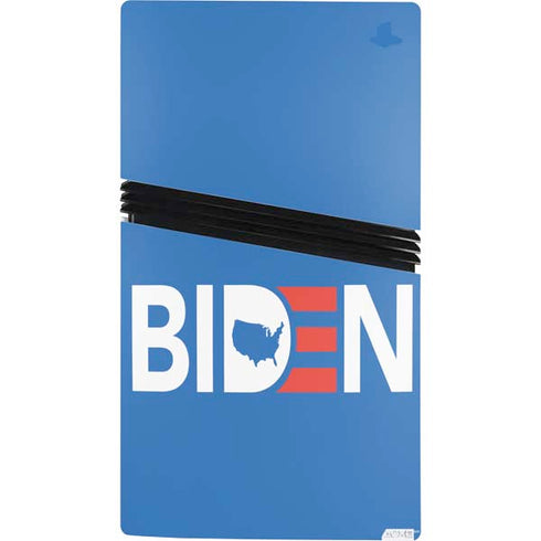 Joe Biden Political PS5 Pro Console Skin