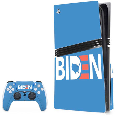 Joe Biden Political PS5 Pro Disk Bundle Skin