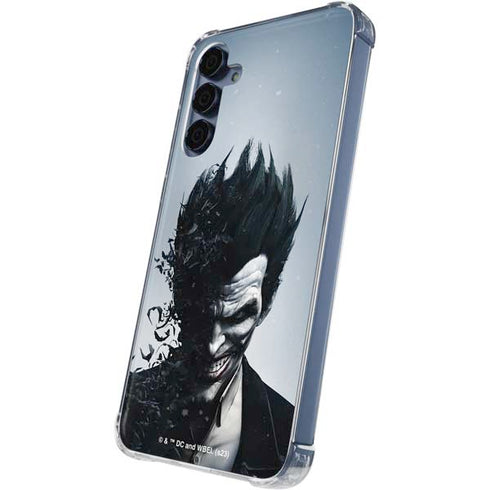DC Comics Arkham Origins Joker Arkham Galaxy A55 5G Clear Case