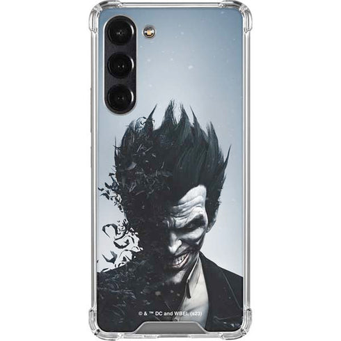 DC Comics Arkham Origins Joker Arkham Galaxy S24 FE Clear Case