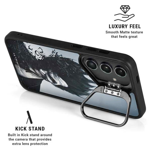 DC Comics Arkham Origins Joker Arkham Galaxy S25 Kickstand Case