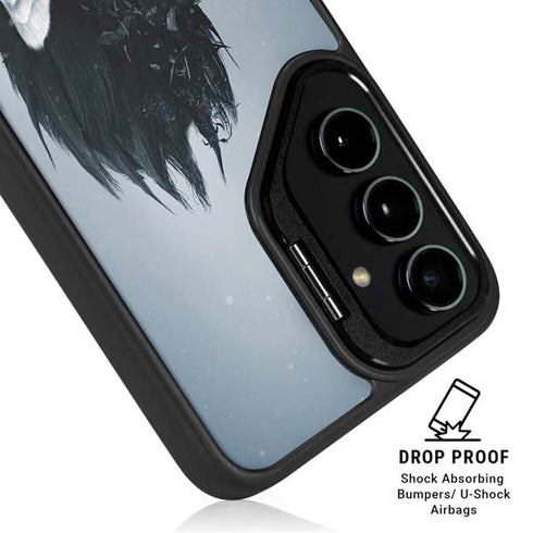 DC Comics Arkham Origins Joker Arkham Galaxy S25 Kickstand Case