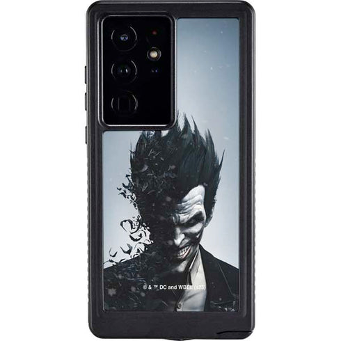 DC Comics Arkham Origins Joker Arkham Galaxy S24 Ultra Waterproof Case