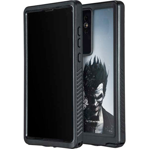DC Comics Arkham Origins Joker Arkham Galaxy S24 Ultra Waterproof Case