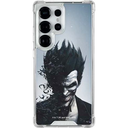 DC Comics Arkham Origins Joker Arkham Galaxy S25 Ultra Clear Case