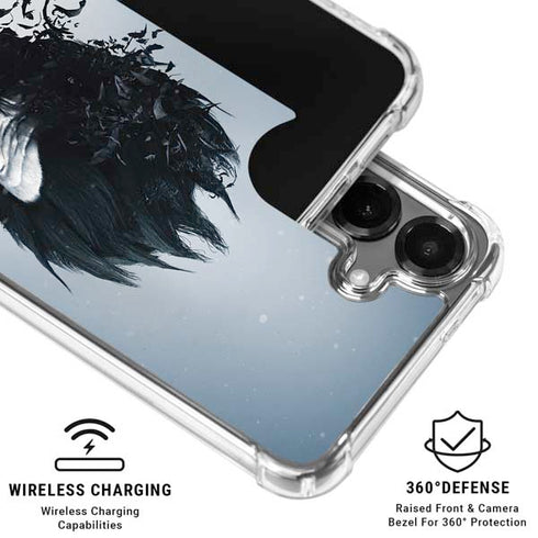 DC Comics Arkham Origins Joker Arkham Galaxy S26 Clear Case