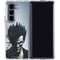 DC Comics Arkham Origins Joker Arkham Galaxy Z Fold5 5G Clear Case