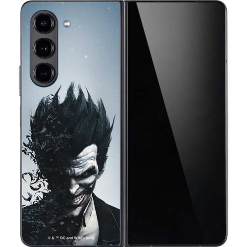 DC Comics Arkham Origins Joker Arkham Galaxy Z Fold5 5G Skin