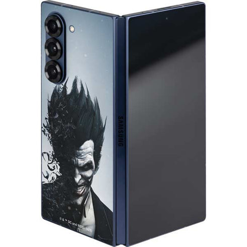 DC Comics Arkham Origins Joker Arkham Galaxy Z Fold6 Skin