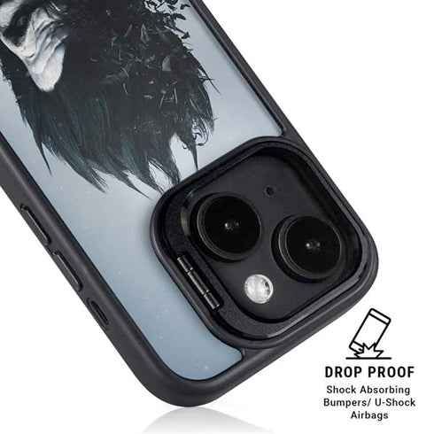 DC Comics Arkham Origins Joker Arkham iPhone 15 Plus Kickstand Case