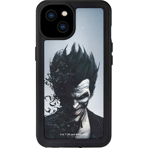 DC Comics Arkham Origins Joker Arkham iPhone 15 Plus Waterproof Case