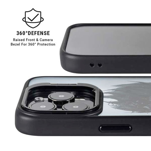 DC Comics Arkham Origins Joker Arkham iPhone 15 Pro Kickstand Case