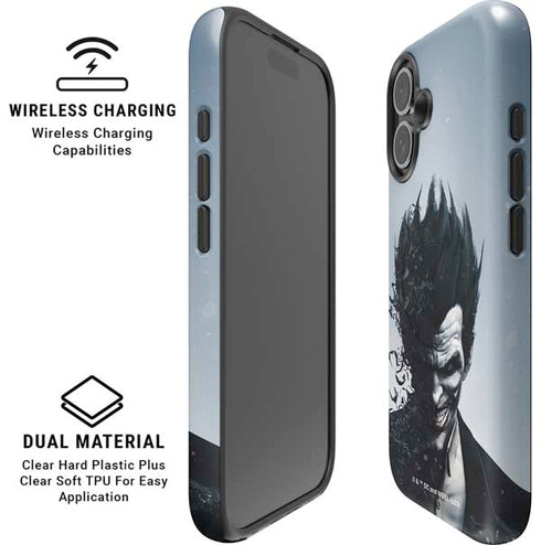 DC Comics Arkham Origins Joker Arkham iPhone 16 Plus Magsafe Impact Case