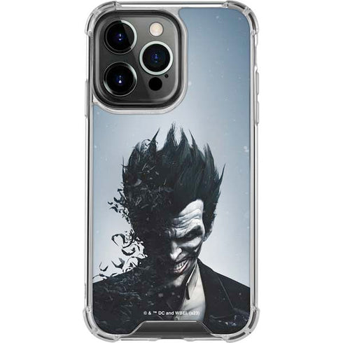DC Comics Arkham Origins Joker Arkham iPhone 16 Pro Clear Case