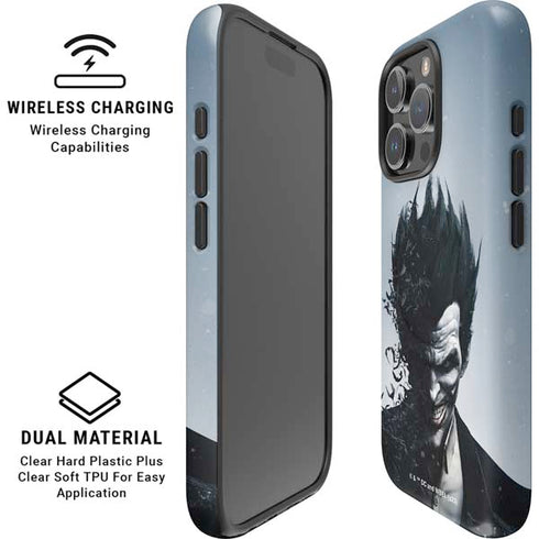 DC Comics Arkham Origins Joker Arkham iPhone 16 Pro Magsafe Impact Case