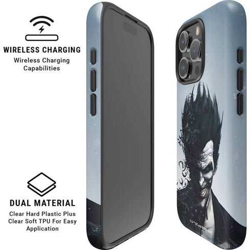 DC Comics Arkham Origins Joker Arkham iPhone 16 Pro Max Magsafe Impact Case