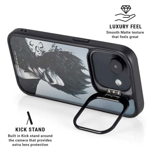 DC Comics Arkham Origins Joker Arkham iPhone 16e Kickstand Case