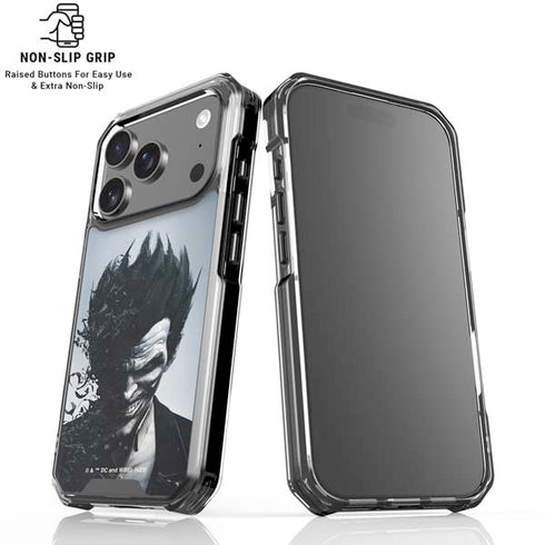 DC Comics Arkham Origins Joker Arkham iPhone 18 Pro Clear Case