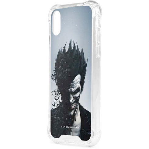 DC Comics Arkham Origins Joker Arkham iPhone XS Clear Case