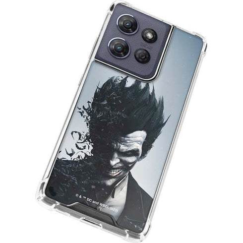 DC Comics Arkham Origins Joker Arkham Moto G Power 5G (2025) Clear Case
